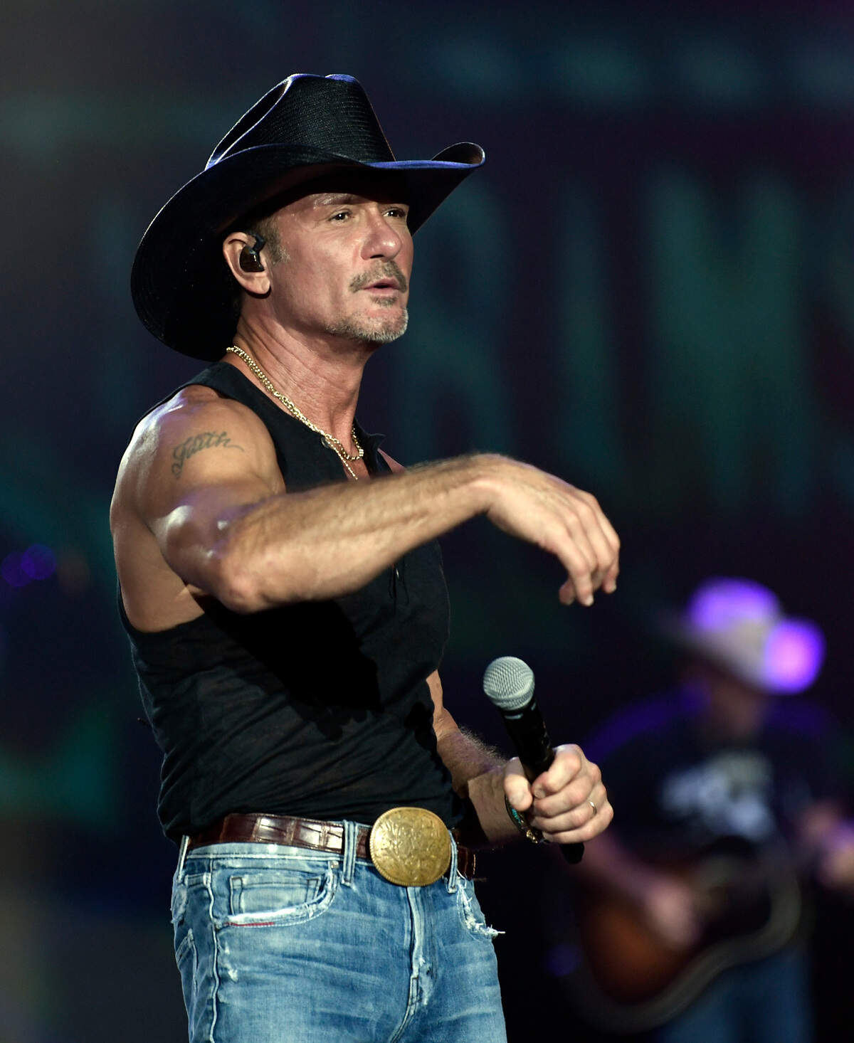 Tim McGraw brings his 2022 tour to Raleigh, N.C.’s Coastal Credit Union Music Park at Walnut Creek, Saturday night, May 21, 2022.