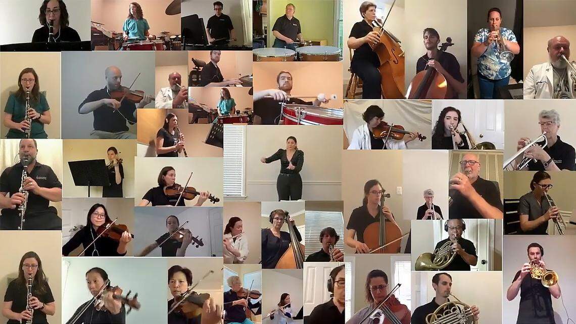 When NC healthcare workers play music together, it’s the coolest virtual concert you’ll see