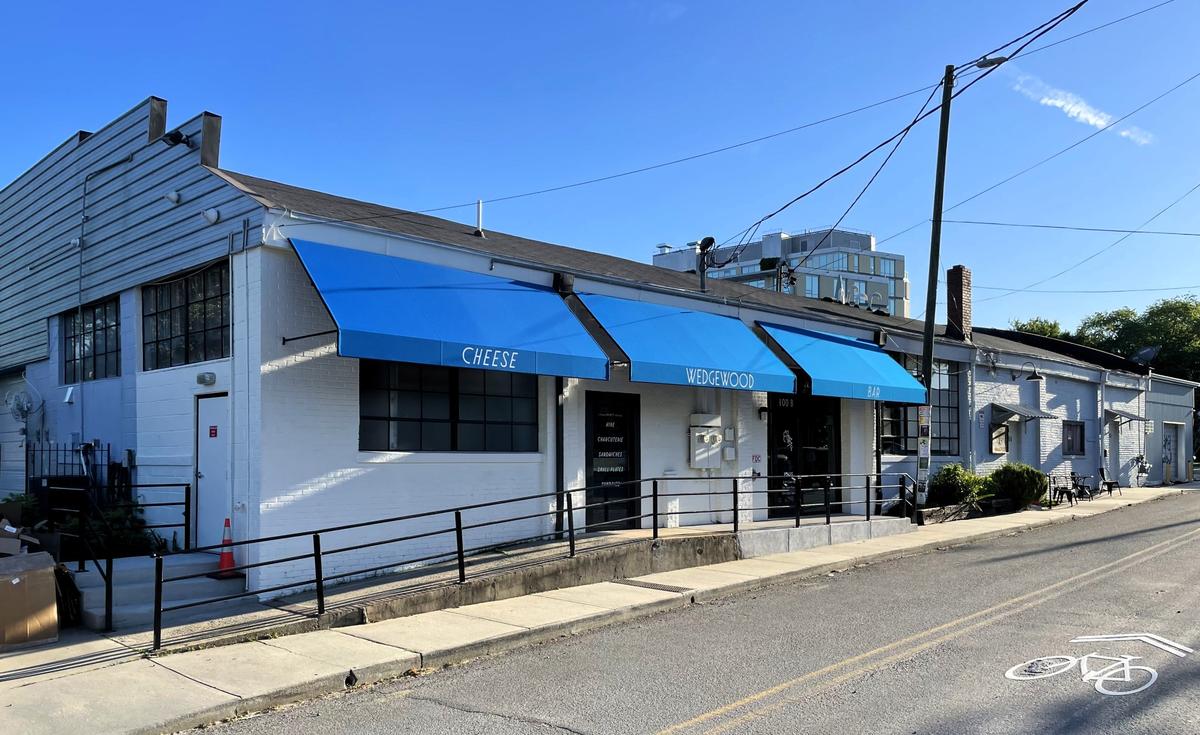 Wedgewood Cheese Bar will open in time for lunch at 100B Brewer Lane in Carrboro on Wednesday, May 28, 2025. The cheese shop is located behind Carolina Car Wash, next door to Belltree Cocktail Club.