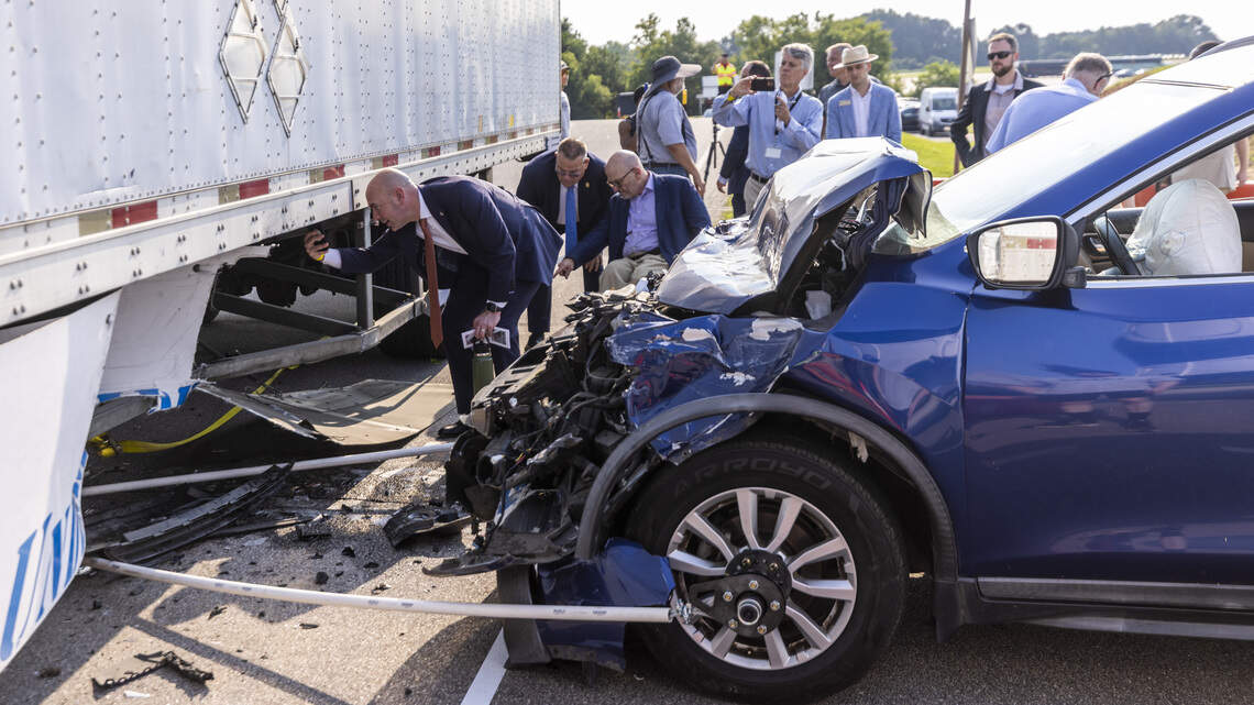 Raleigh mom invites feds to crash test of guard that might have saved her daughters