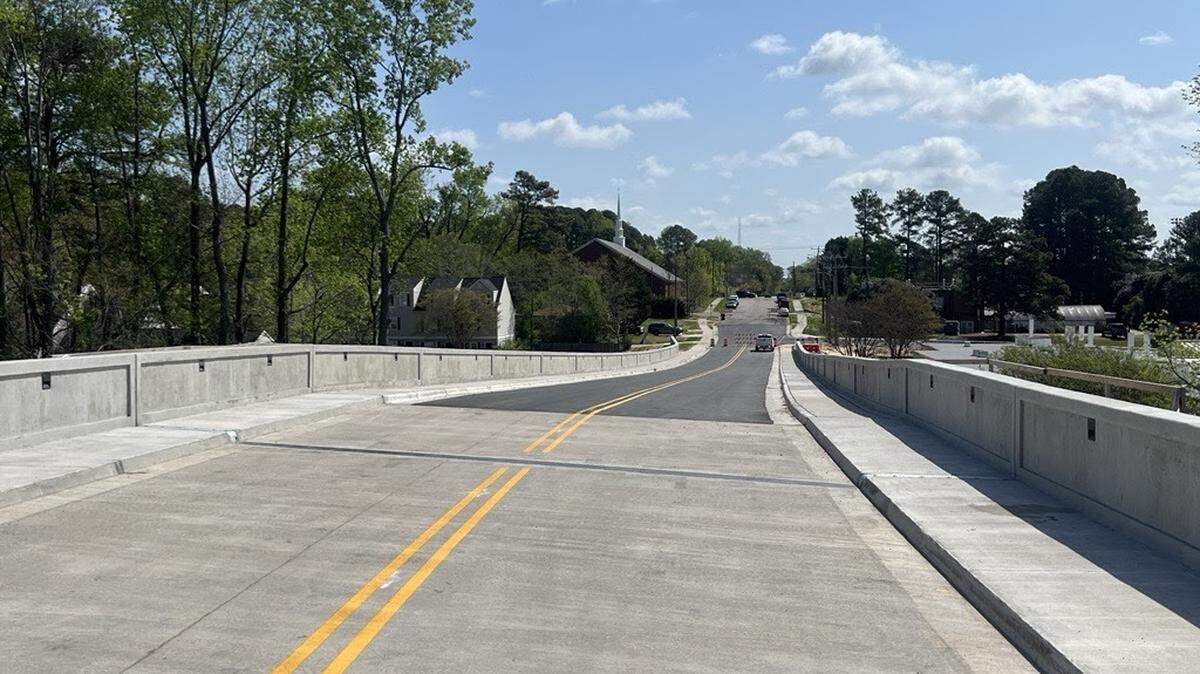 The Ligon Street bridge over the Raleigh Beltline opened on April 2, 2026.