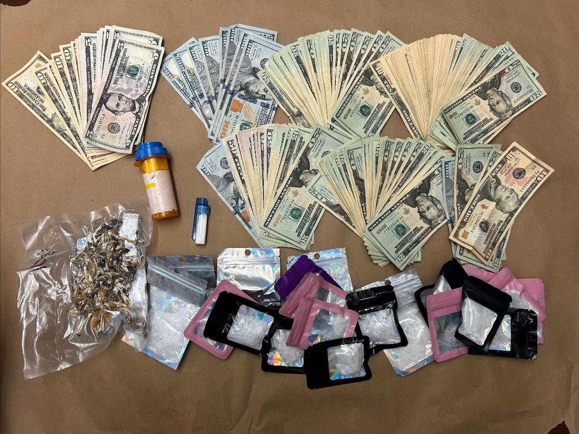 Drugs and money were seized from a Durham home in December 2024 after Durham County Sheriff’s Office narcotics officers working with the SBI arrested Aaron Brooks on drug possession and trafficking charges.