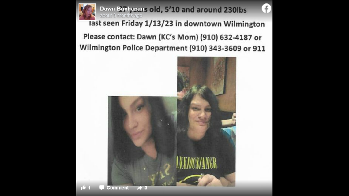 KC Lee Johnson was killed Jan. 13, Wilmington police said.