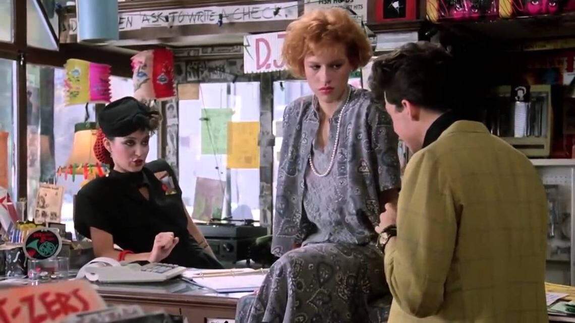 On Record Store Day, it only makes sense to watch ‘Pretty in Pink’ at a record store
