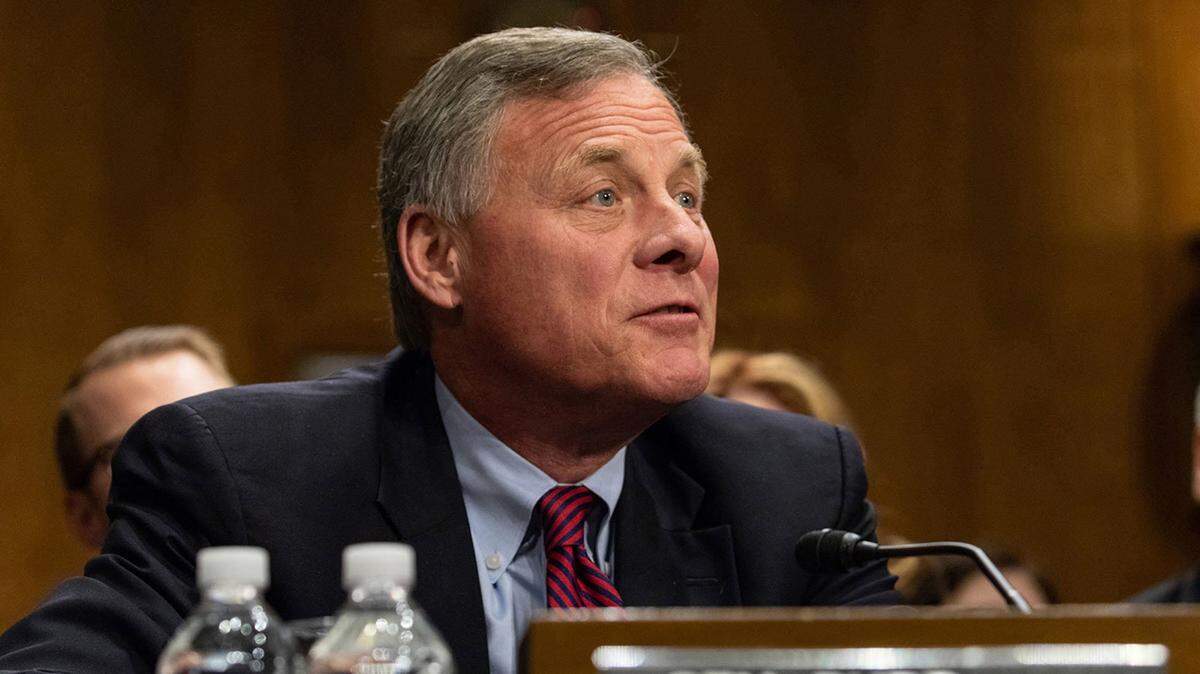 Sen. Richard Burr (R-N.C.) during a Senate Foreign Relations Committee hearing on Capitol Hill in Washington, D.C., on April 12, 2018. 