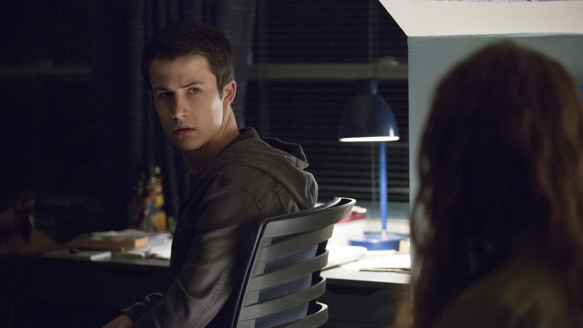 Dylan Minnette in the Netflix series “13 Reasons Why.”