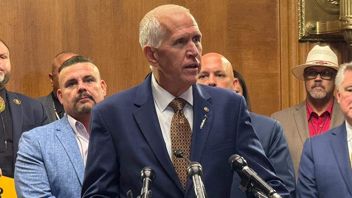 Sen. Thom Tillis says he won’t run for public office again. 