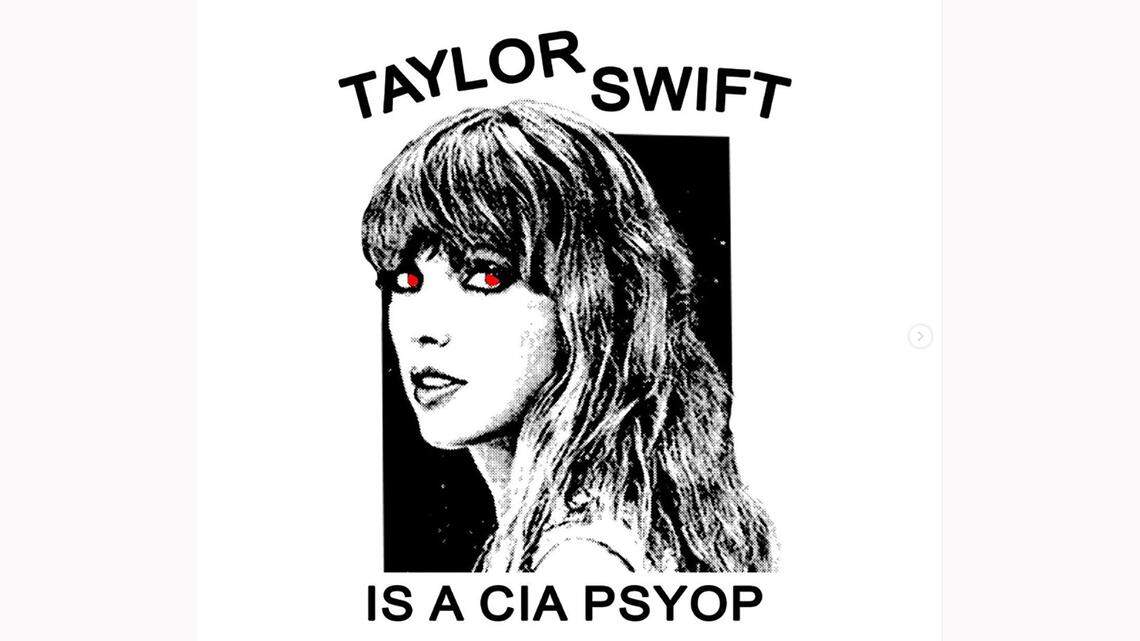 Is Taylor Swift a CIA PsyOp? A Chapel Hill artist arouses international interest.