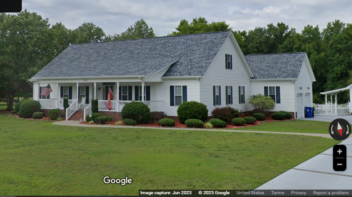 Two bodies were found at this home on Peace Ridge Court in Greenville, NC, the Pitt County Sheriff’s Office says.
