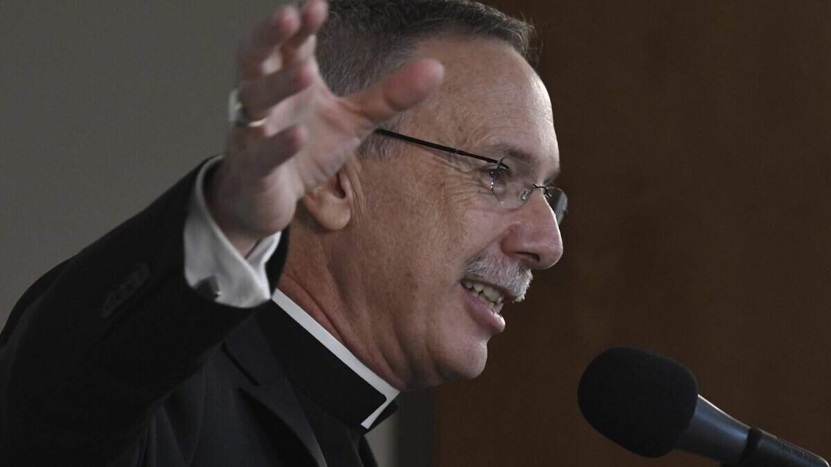 Raleigh Diocese Bishop Luis Rafael Zarama.