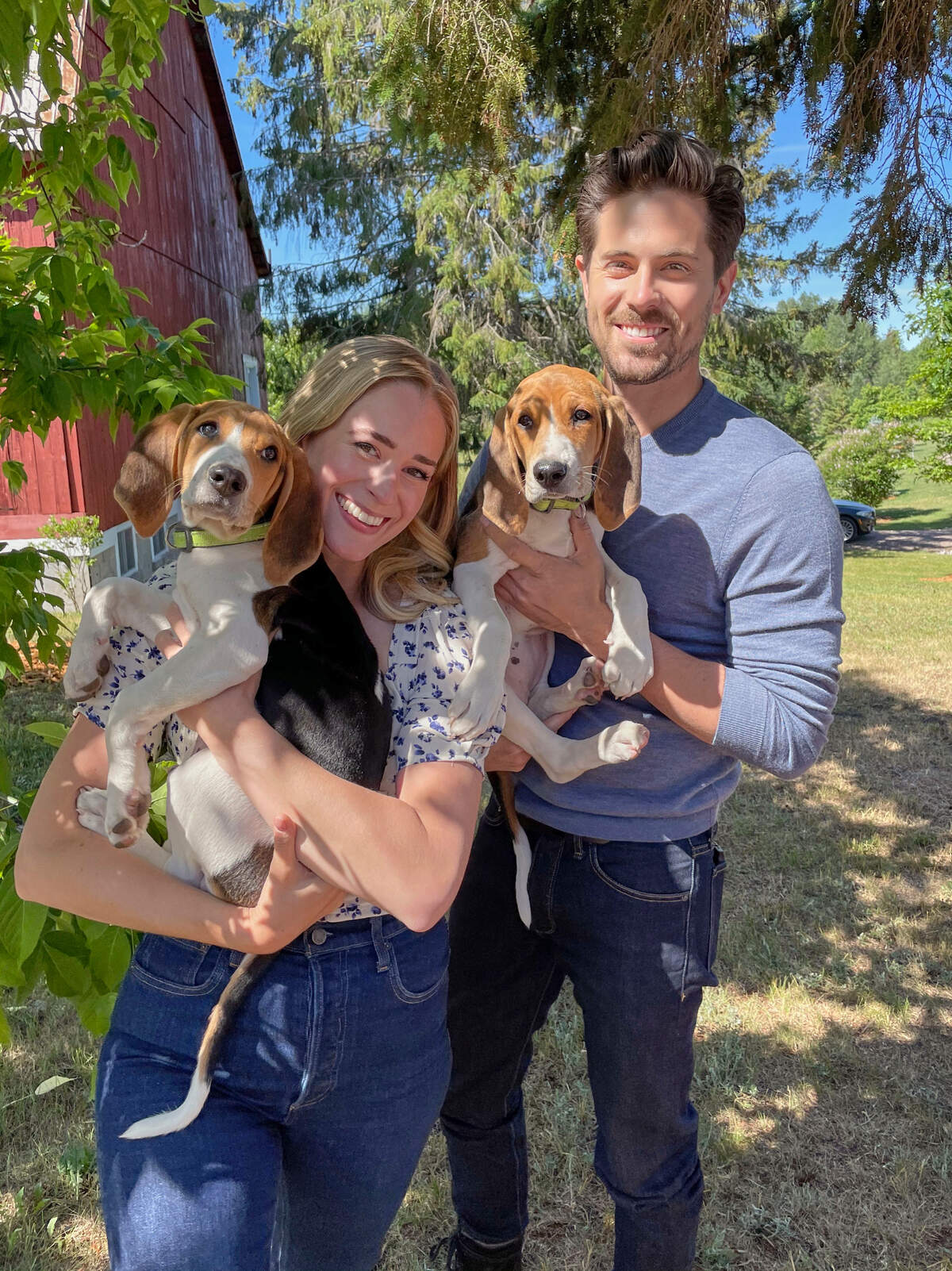 Brittany Bristow and Chris McNally star in “A Tail of Love” on Hallmark.