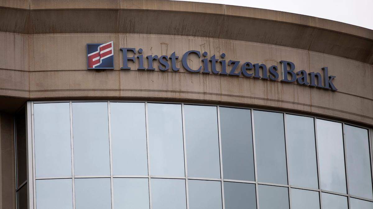 First Citizens Bank is photographed in Raleigh, N.C. on Monday, March 27, 2023.