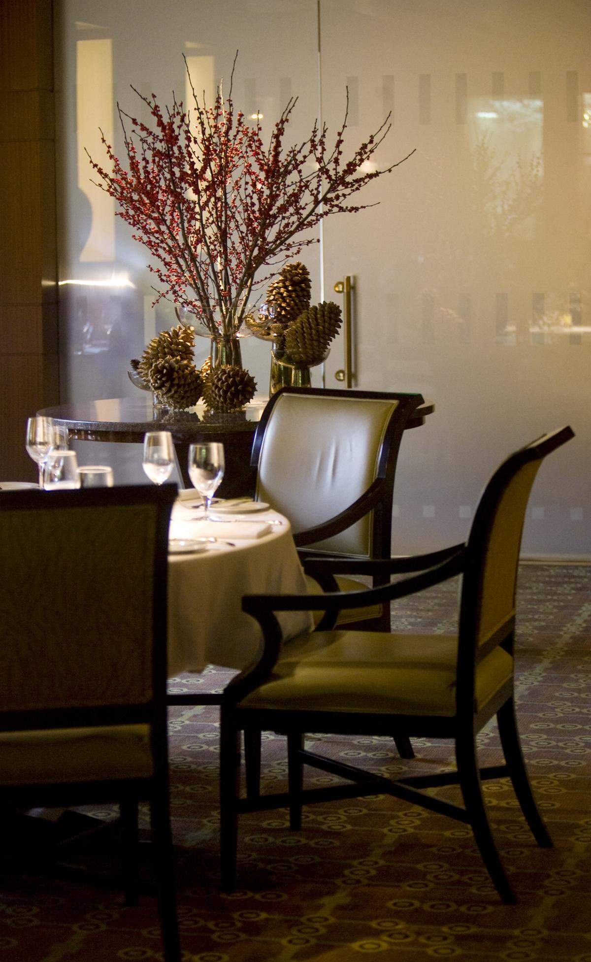 Herons is located at The Umstead Hotel and Spa in Cary.