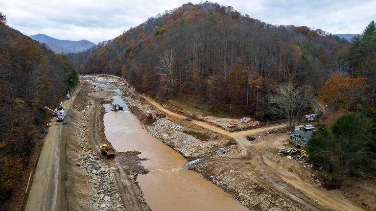 In one rural NC county, rebuilding two highways after Helene will cost more than $1 billion