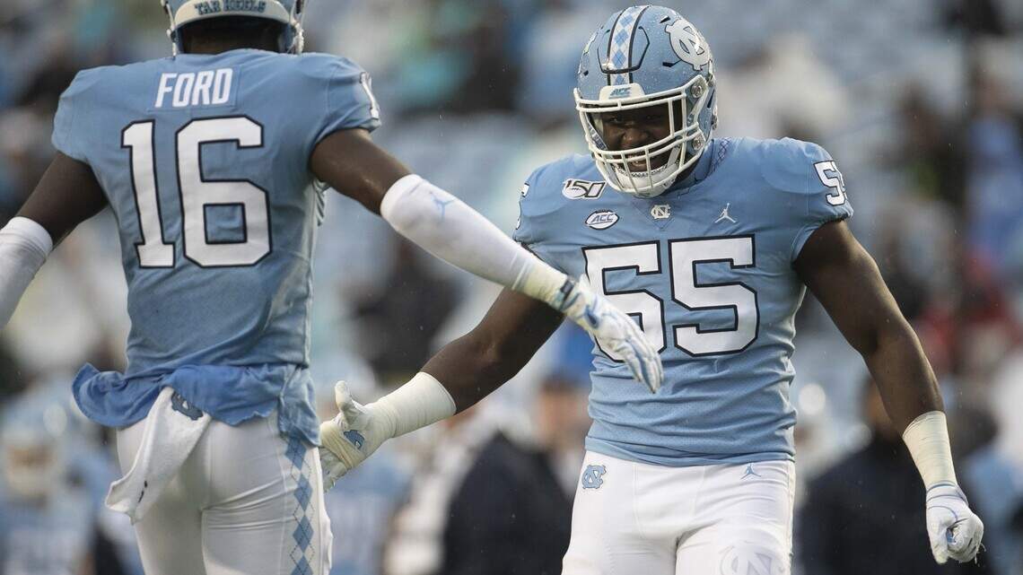 UNC’s Jason Strowbridge taken in 5th round by Miami Dolphins