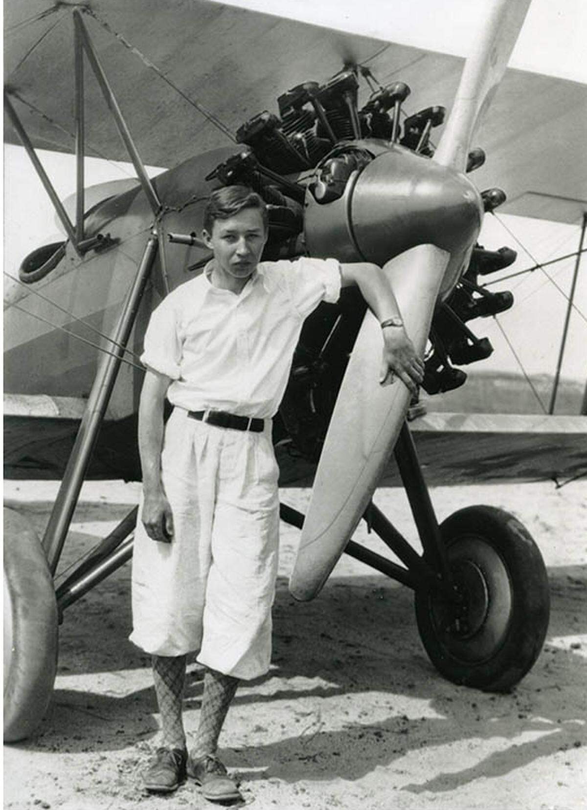 Z. Smith Reynolds earned his private pilot’s license at age 16 and became the youngest licensed transport pilot in the country.