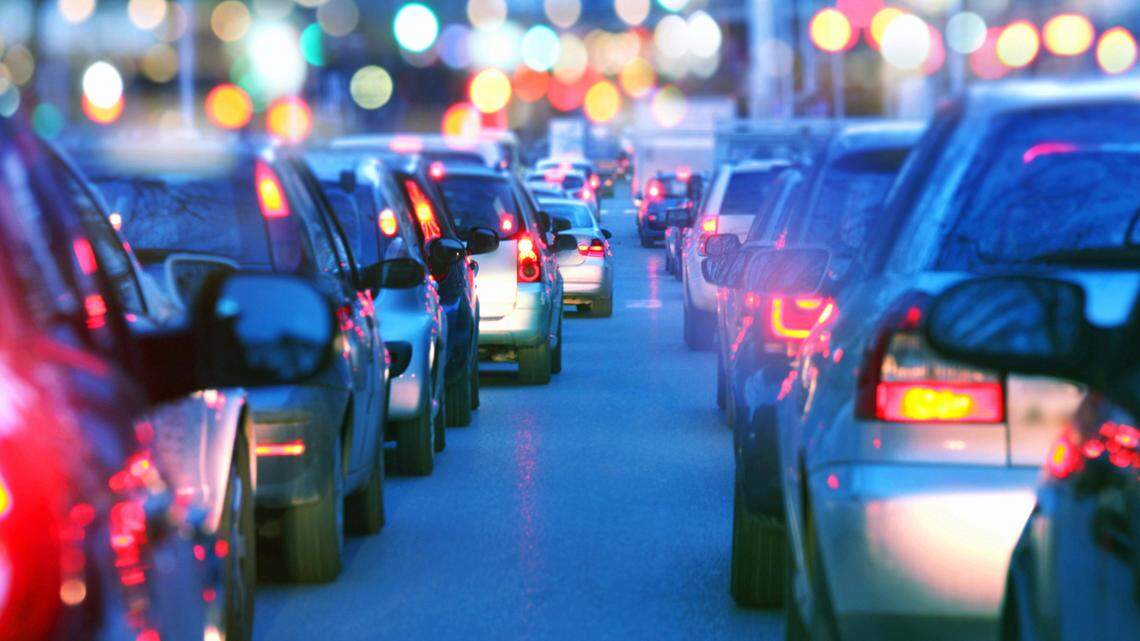 Drivers on eastbound Interstate 540 should expect delays near Capital Boulevard/U.S. 1 on Tuesday evening.