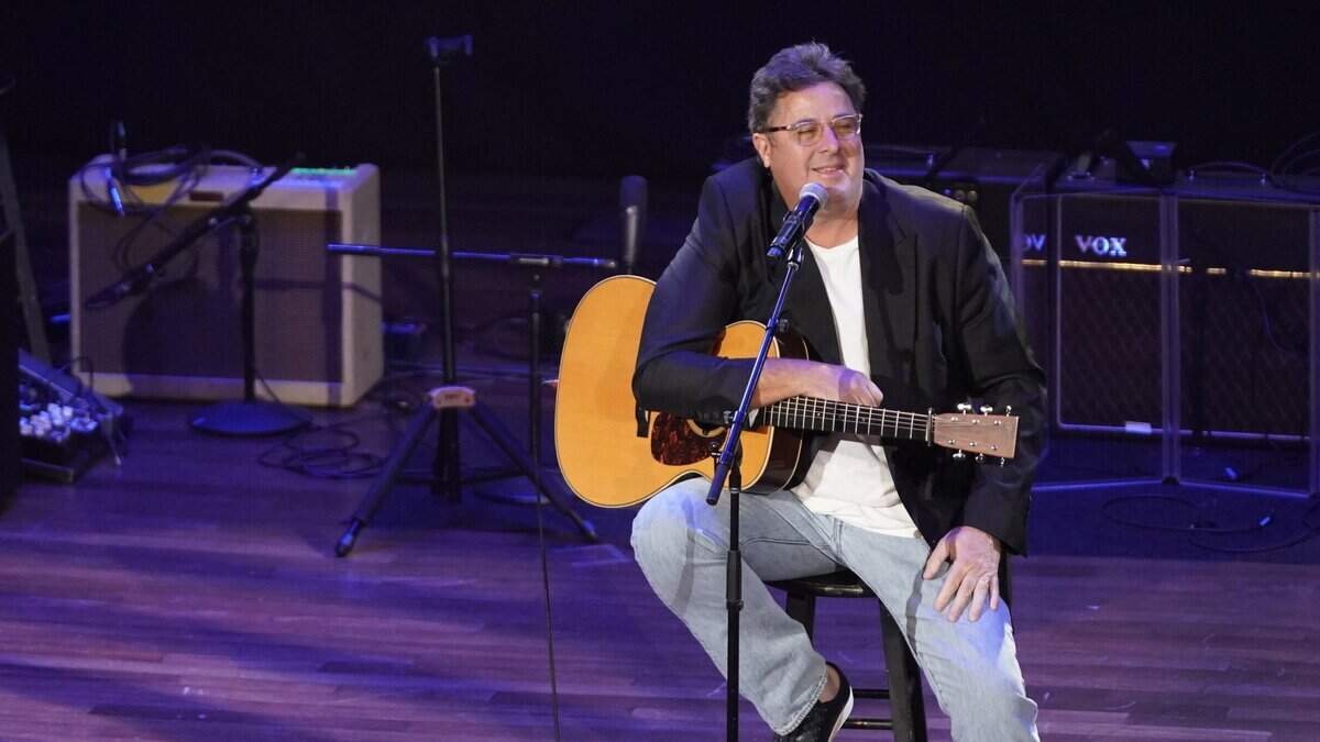Vince Gill at the ASCAP Country Music Awards Monday, Nov. 6, 2017 in Nashville, Tenn. He will play in the area this month.