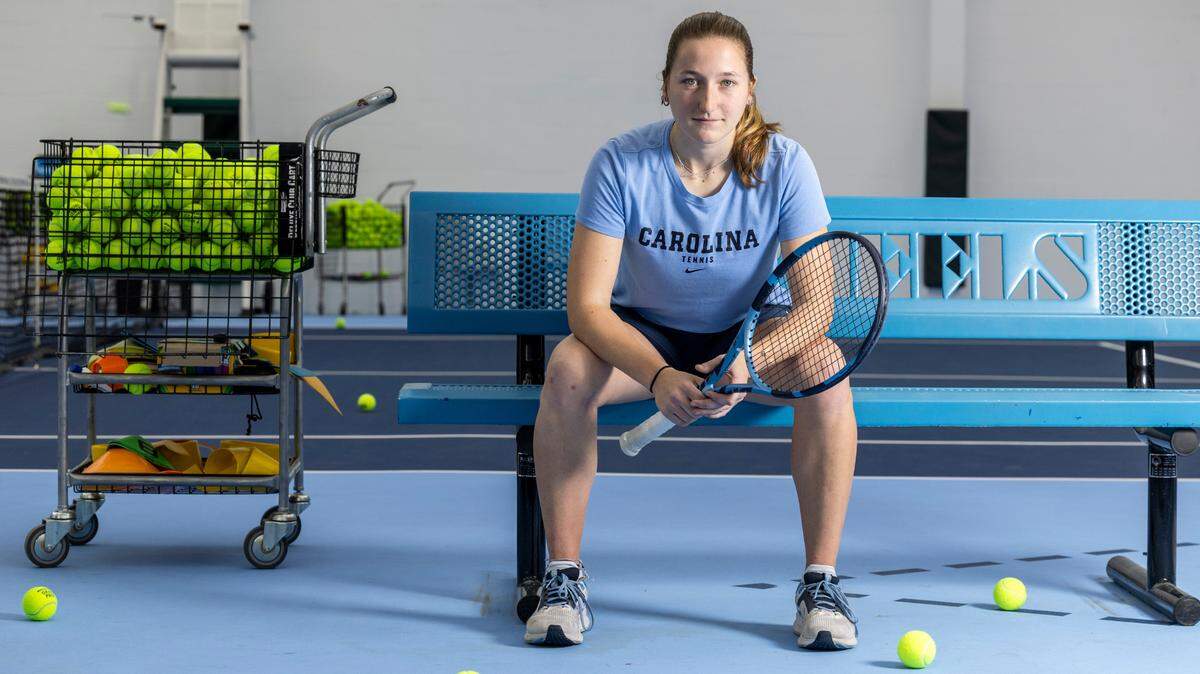 UNC-Chapel Hill tennis star Reese Brantmeier.






