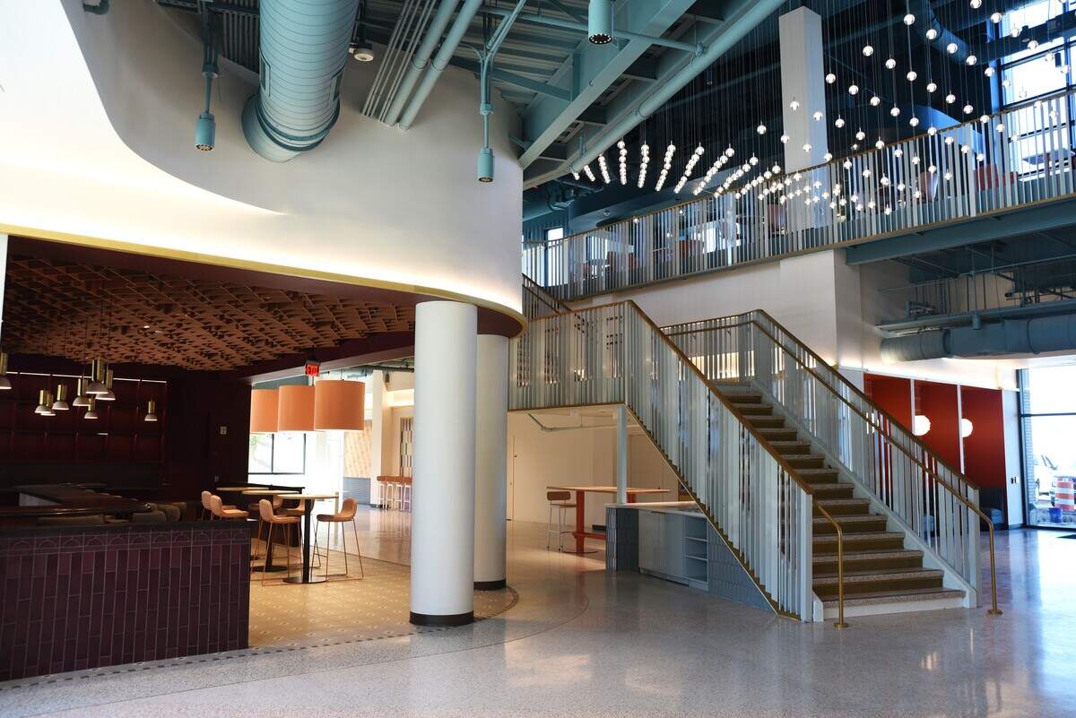 The new food hall at the NC State Fair is 30,000 square feet and cost $25 million to build.