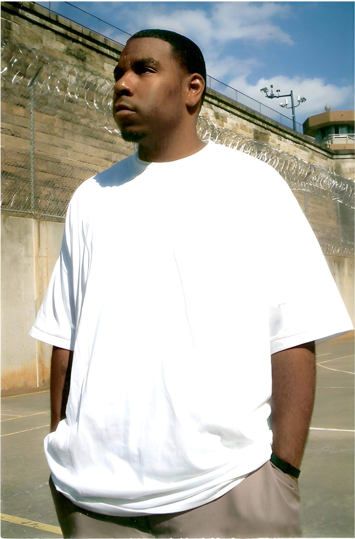 Phillip Vance Smith II photographed at Central Prison in 2009