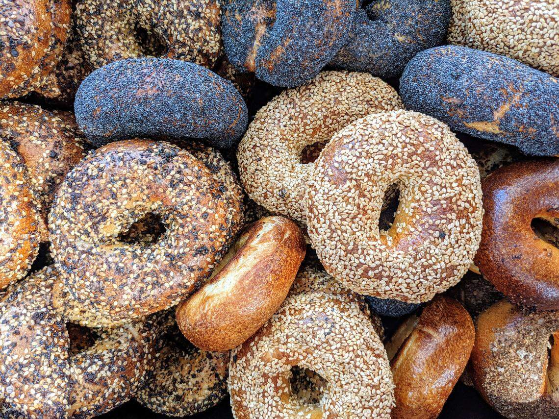 Isaac’s Bagels built its first brick and mortar spot on West Chapel Hill Street in Durham.