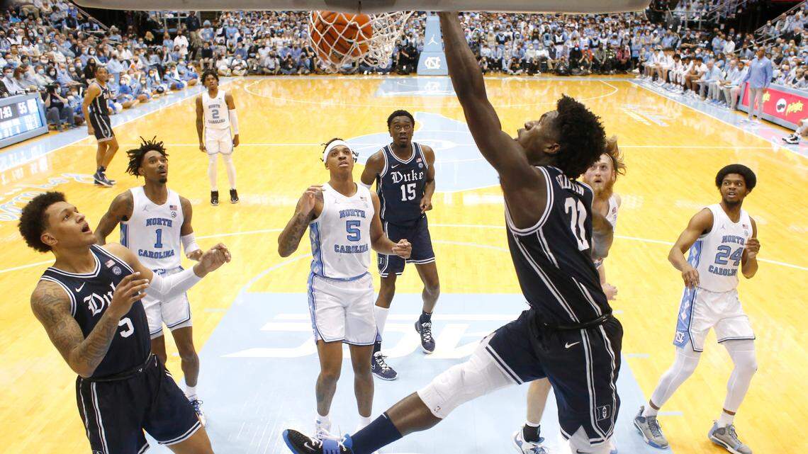 Duke basketball rolls to 20-point win over UNC, maintains hold on top spot in the ACC
