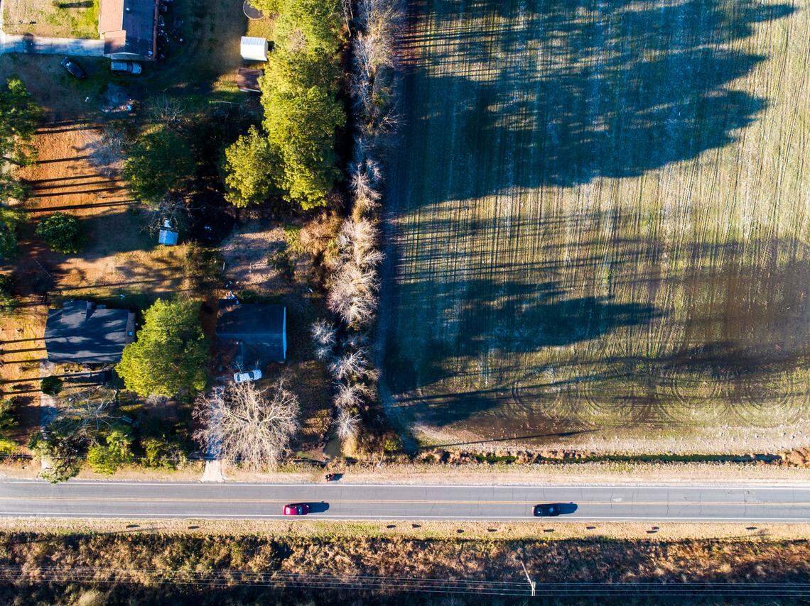 The former home of Roscoe Artis sits at the edge of the Red Springs soybean field where the body of 11-year-old Sabrina Buie was found raped and murdered in 1983. After almost 31 years in prison, half brothers Henry McCollum and Leon Brown were exonerated largely because of DNA evidence. ArtisÕs DNA was found on a cigarette butt at the crime scene.
