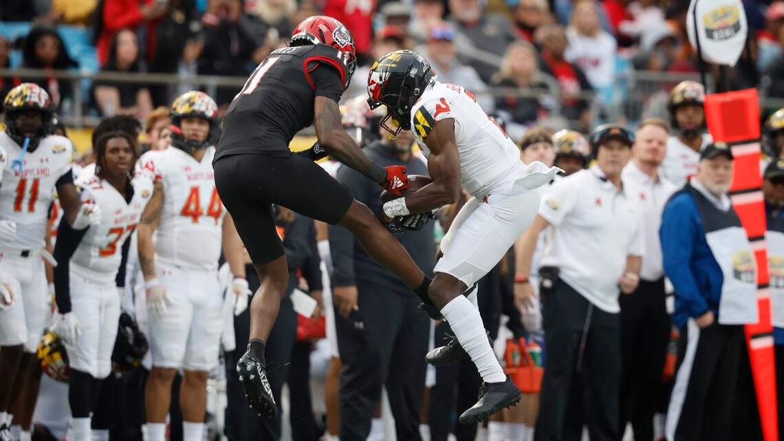 NC State football falls to Maryland in field goal-filled Duke’s Mayo Bowl in Charlotte