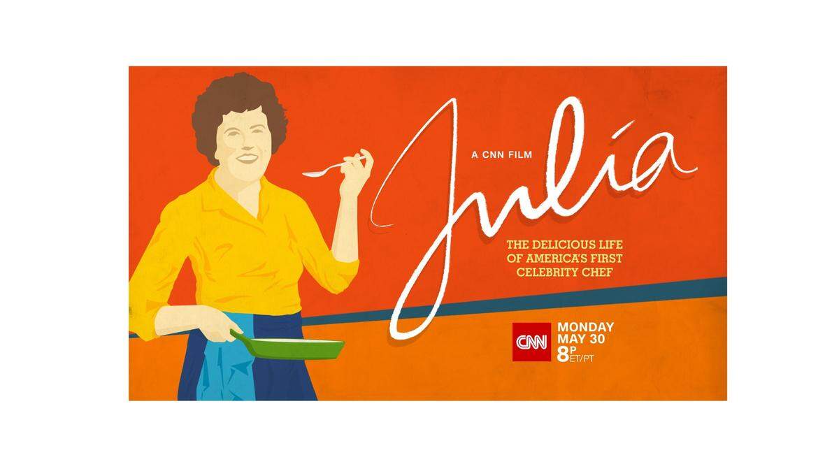 The documentary “JULIA” celebrating the life and career of chef, cookbook author and television and cultural pioneer, Julia Child, premieres on CNN with limited commercial interruption. The documentary is from Academy Award-nominated filmmakers Julie Cohen and Betsy West.
