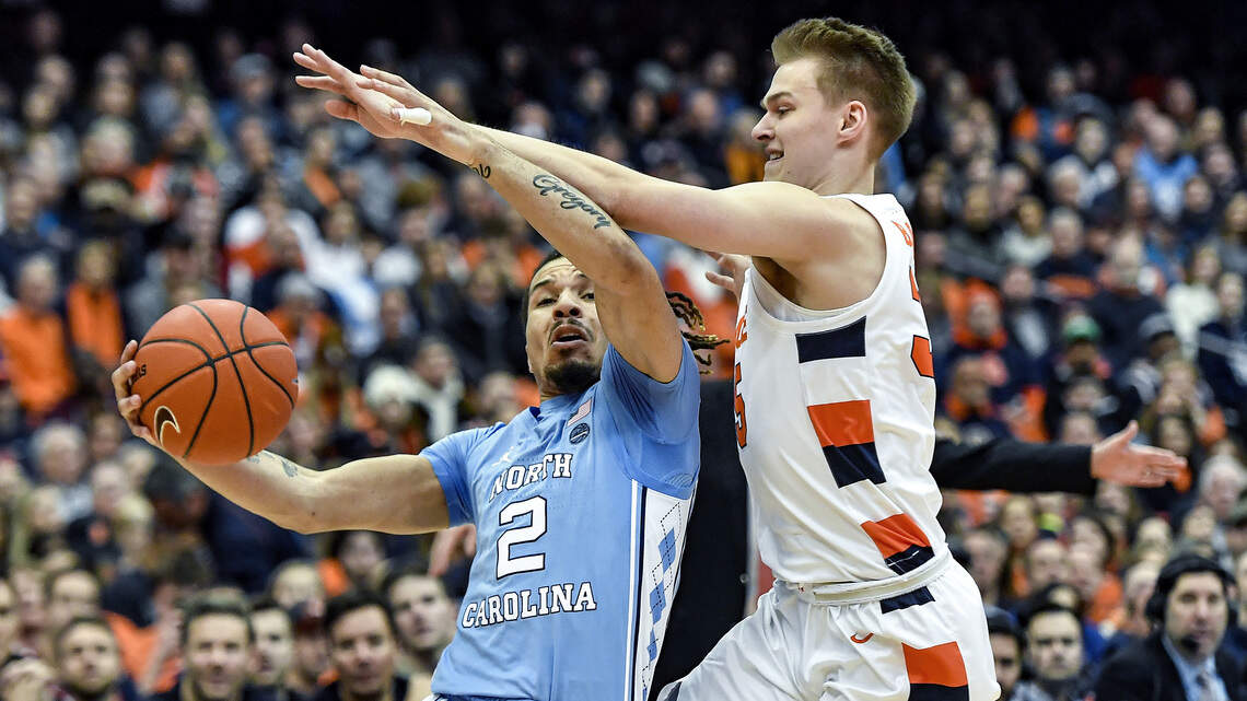 UNC Tar Heels beat Syracuse Orange at the Carrier Dome after getting hot from 3