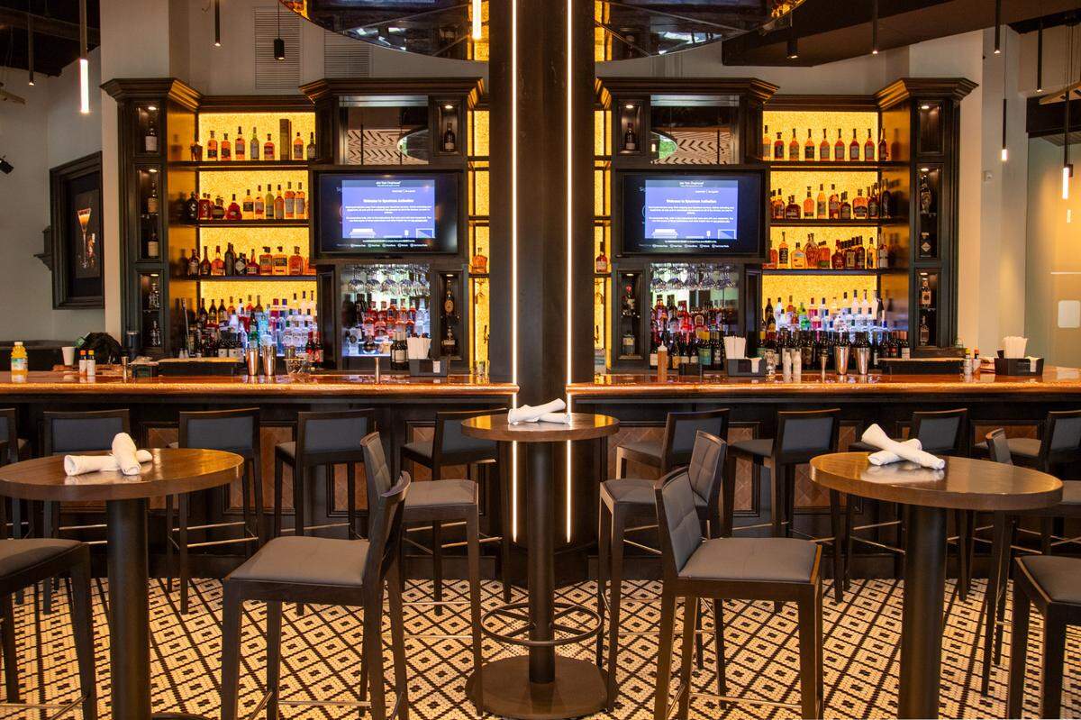 In addition to steaks, Epic Chophouse prides itself on its extensive wine and bourbon collections.