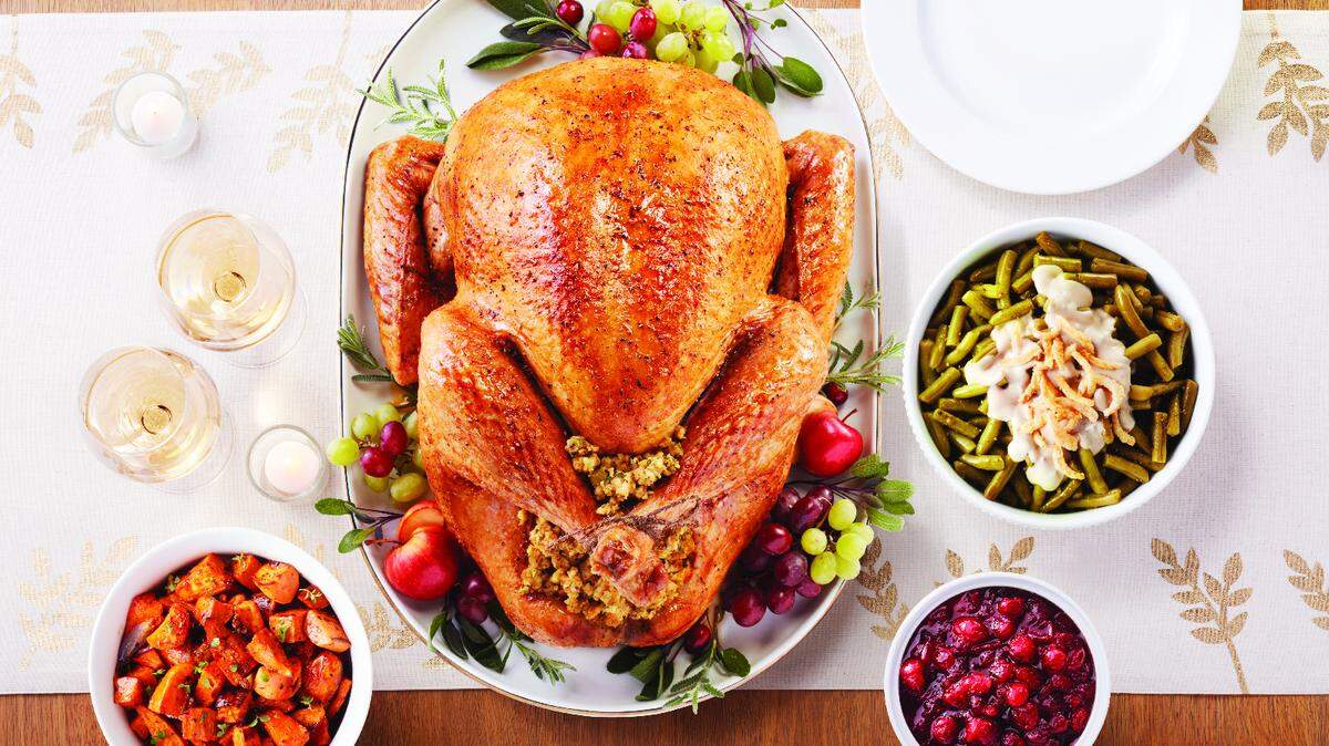 Target’s Thanksgiving meal, which includes turkey, green beans, potatoes and more, feeds four people for $20.