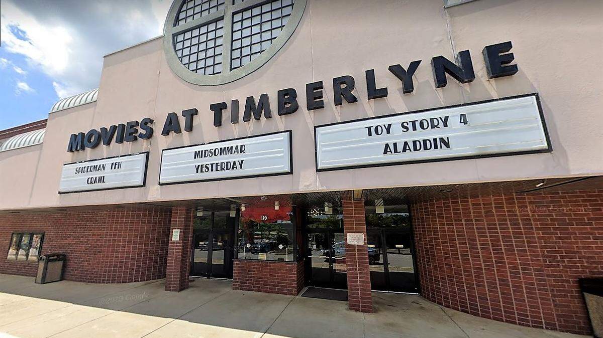 The Regal Timberlyne movie theater opened in 1993 at 120 Banks Drive near the Timberlyne Shopping Center in Chapel Hill. The theater has been closed since March because of the state’s COVID-19 restrictions.
