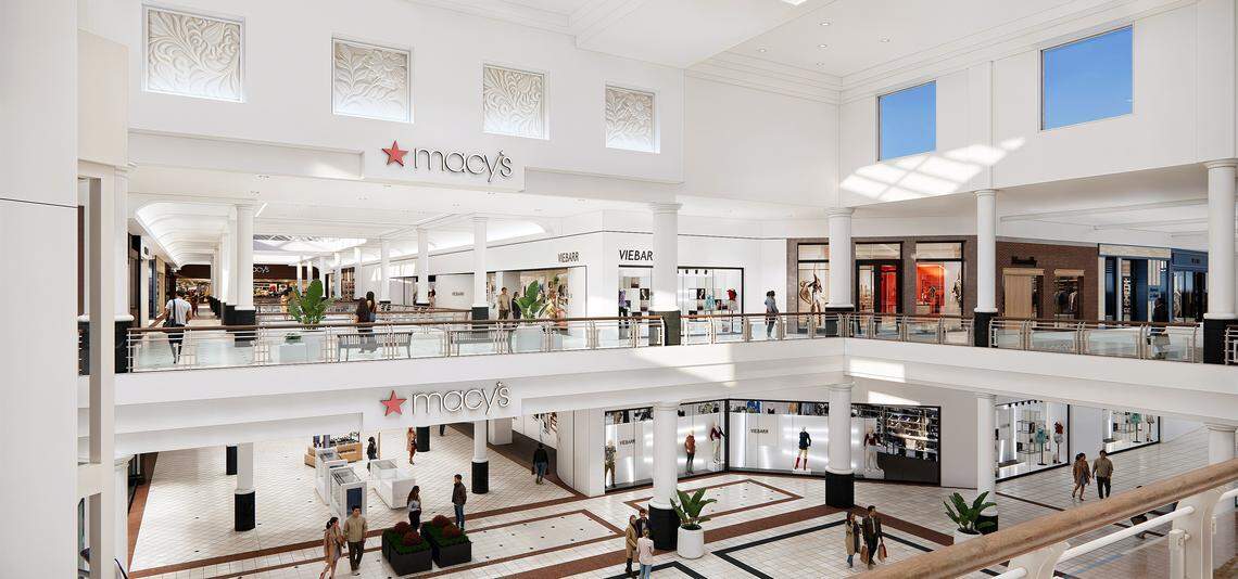 New owners of Raleigh’s Crabtree Valley Mall have offered the first glimpse of a planned $60-million makeover.
