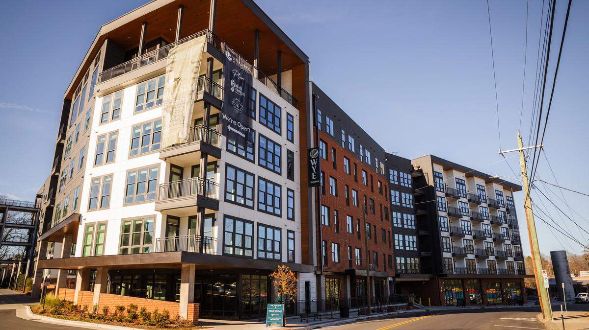 Wye Junction in Durham includes 310 market-rate apartments.
