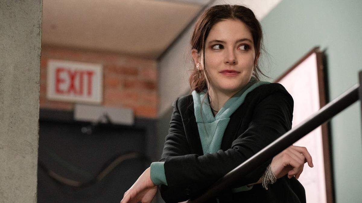 Ainsley Seiger as Jet Slootmaekers in the NBC series “Law & Order: Organized Crime.