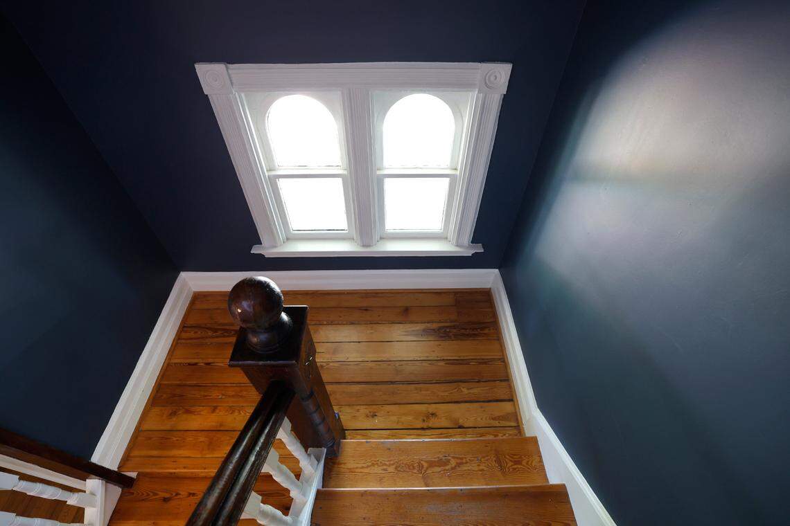 The James S. Manning House, a Queen Anne-style manor at 911 N. Mangum St., was built in 1880. It is also known as the Bull Durham House. In the film Bull Durham it was the home of Annie Savoy who was played by Susan Sarandon. The house, which was recently sold, was open to the public for a tour Saturday, June 8, 2024, by the owners and broker Adam Dickinson. Proceeds from the tour benefited Preservation Durham and the Durham Arts Guild.