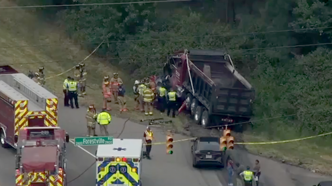One dead in fatal crash with dump truck in northern Raleigh | Raleigh ...