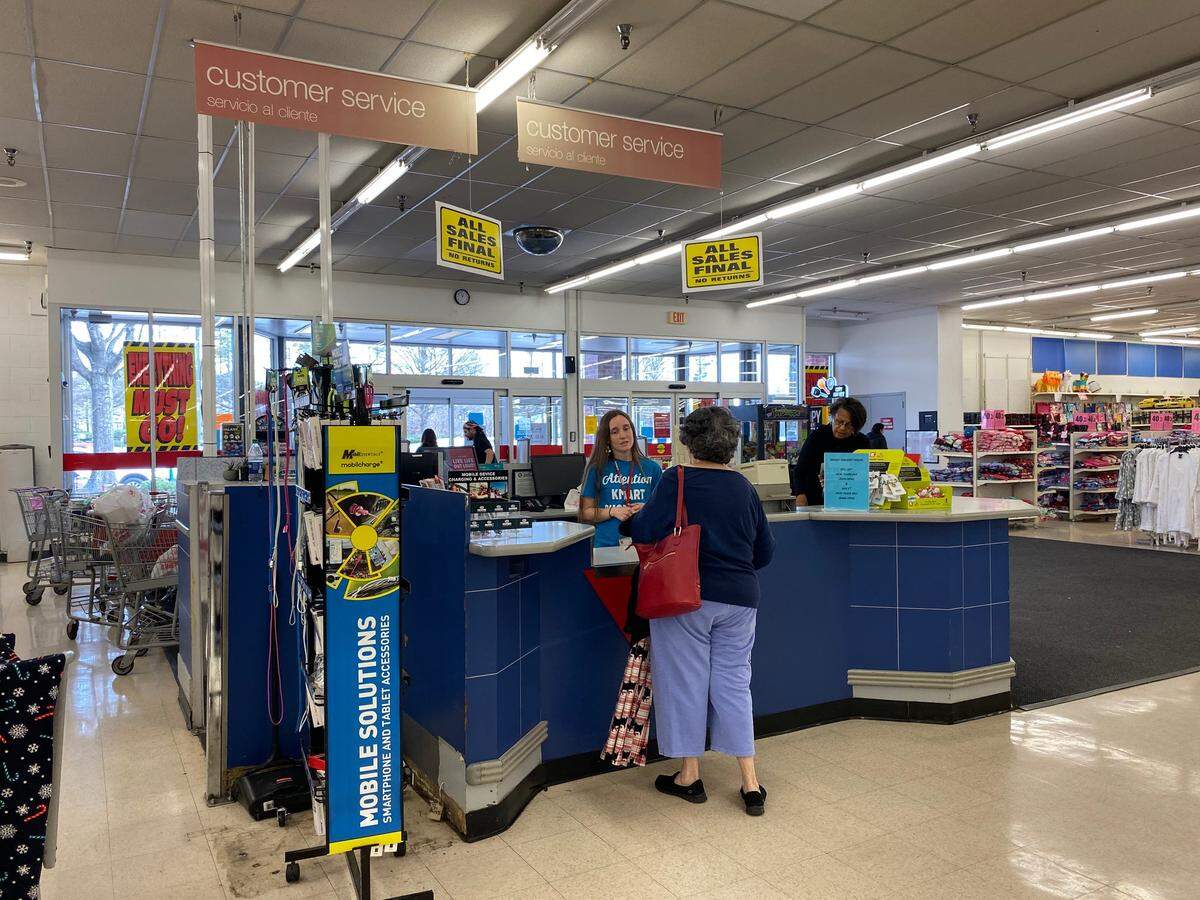 The “Big K” Kmart store on Six Forks Road in Raleigh, N.C., photographed on December 30, 2019.