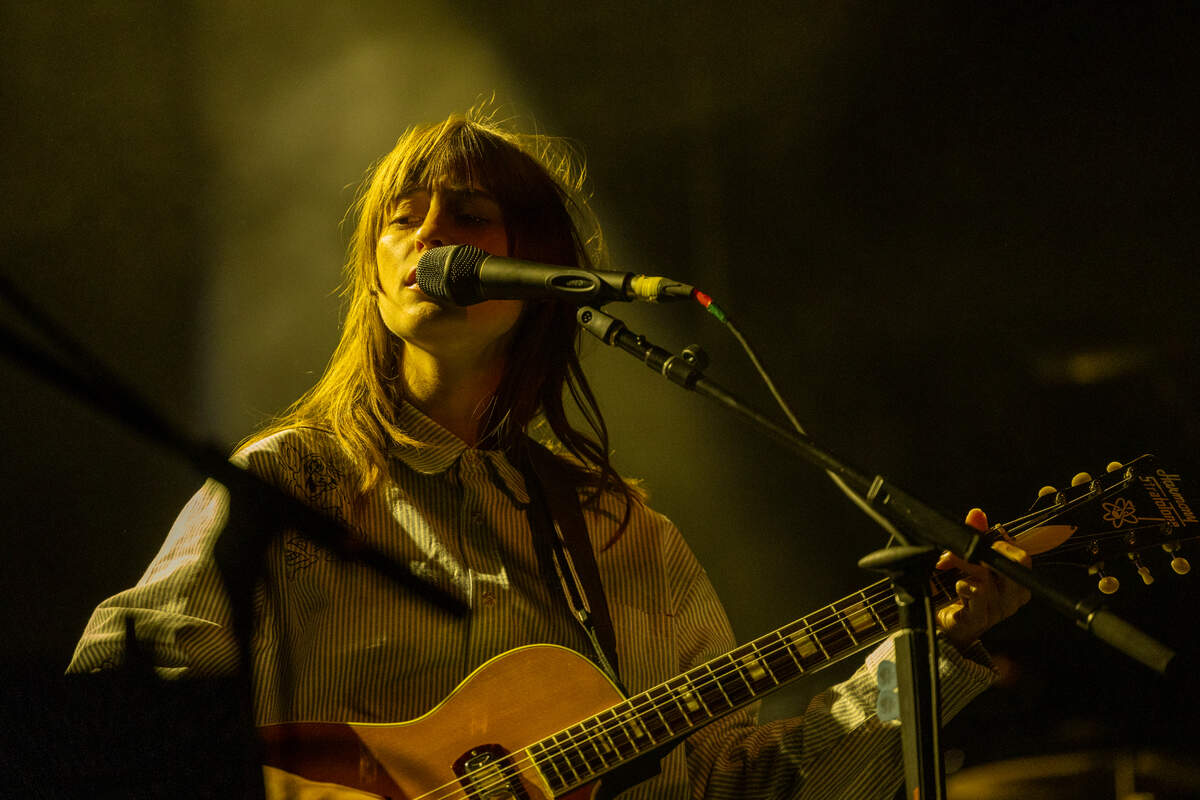 Faye Webster performs at City Plaza in Raleigh during the Hopscotch Music Festival on Friday, Sept. 6, 2024.