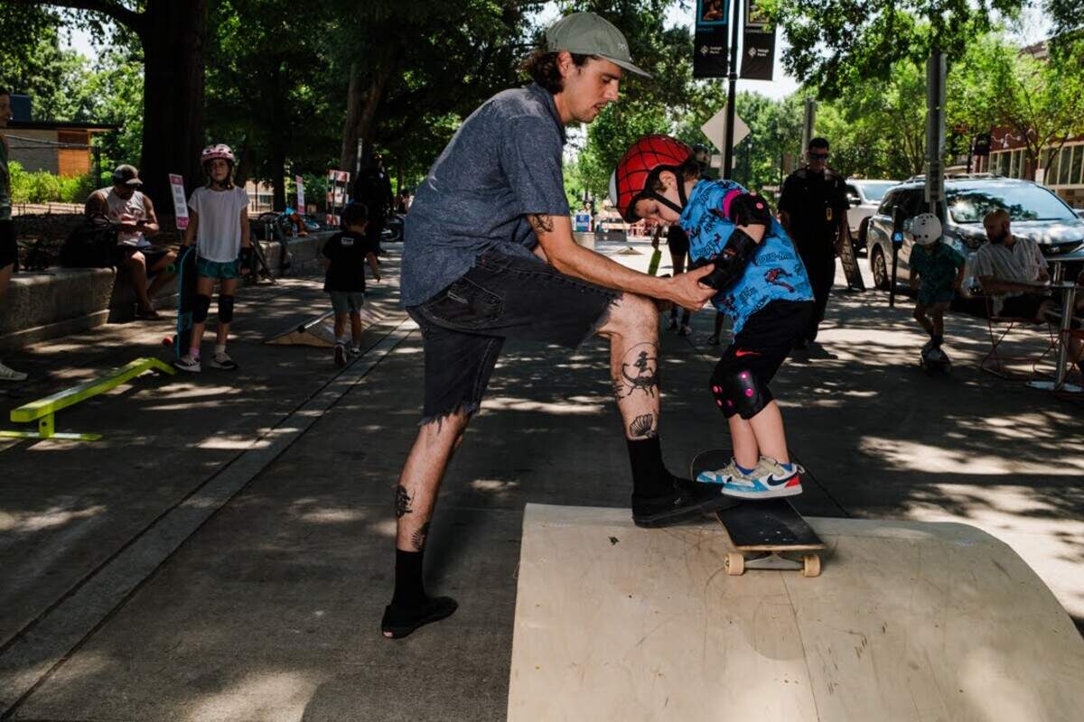 Ramps like the one seen in this photo were stolen from a trailer with over $20,000 worth of skate ramps and equipment on July 9, 2025. The trailer was stolen from Skate Raleigh, a nonprofit that aims to promote skating and biking in Raleigh.
