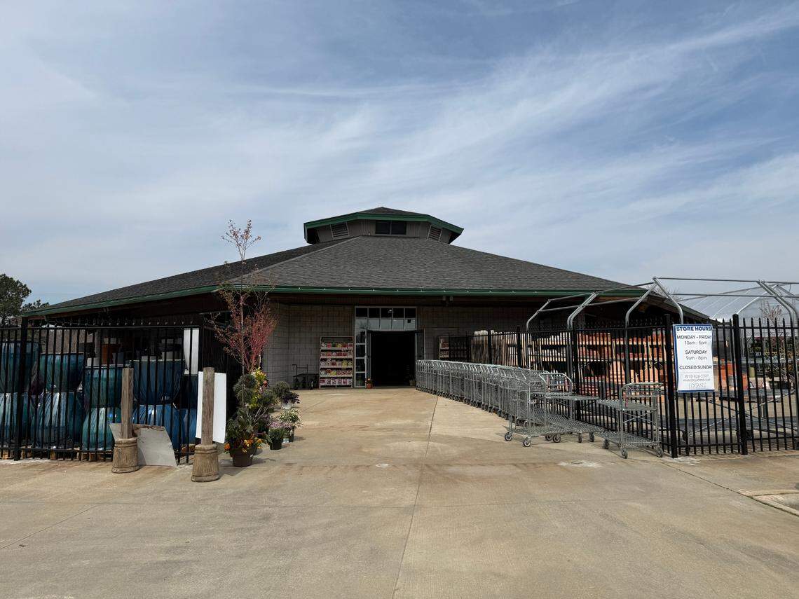 Logan’s Garden Shop is open at the State Farmers Market in Raleigh, North Carolina.
