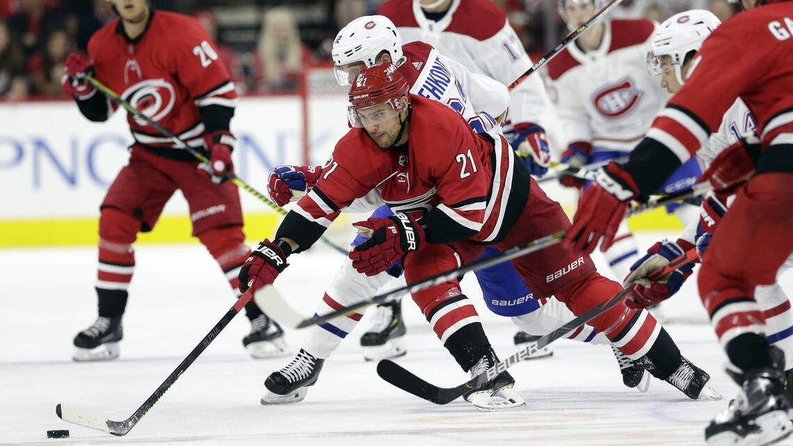 The Hurricanes are winning but still waiting on Nino Niederreiter to start scoring