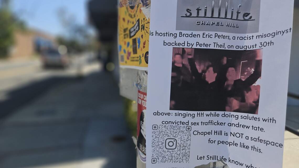 After Raleigh show, Chapel Hill club cancels event with controversial influencer