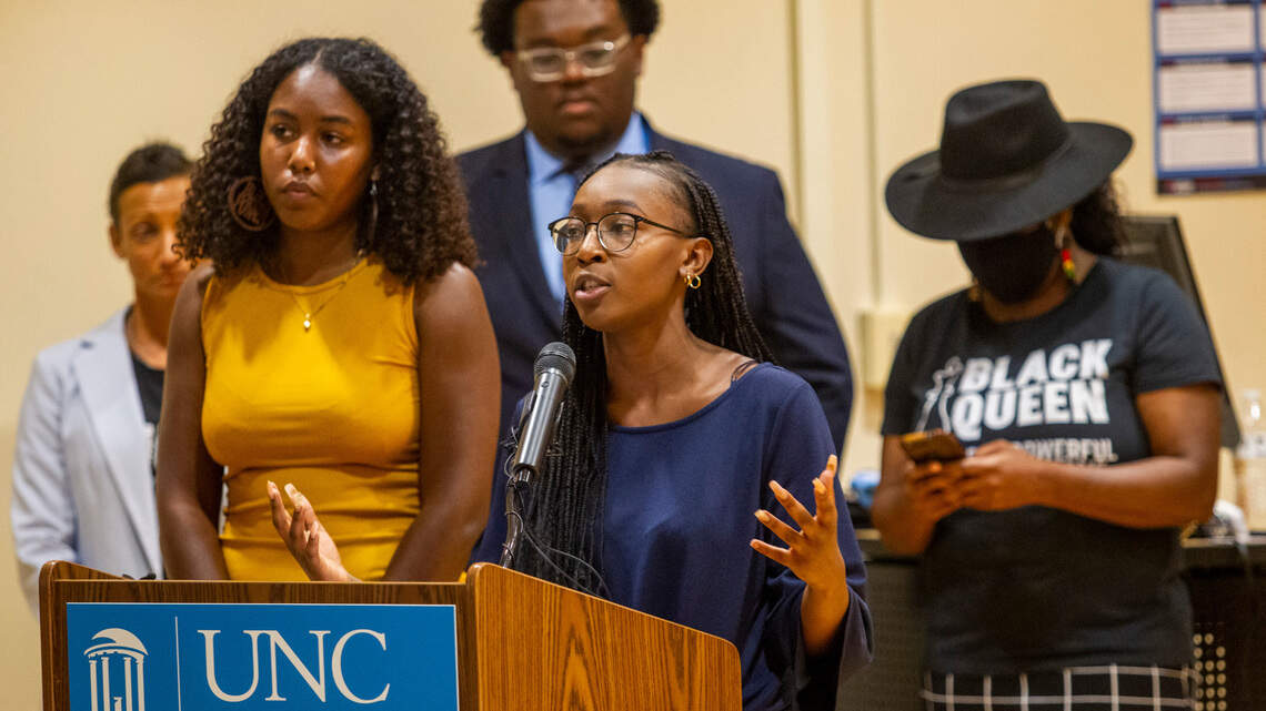 Black student leaders call on UNC officials to listen to these safety and equity demands
