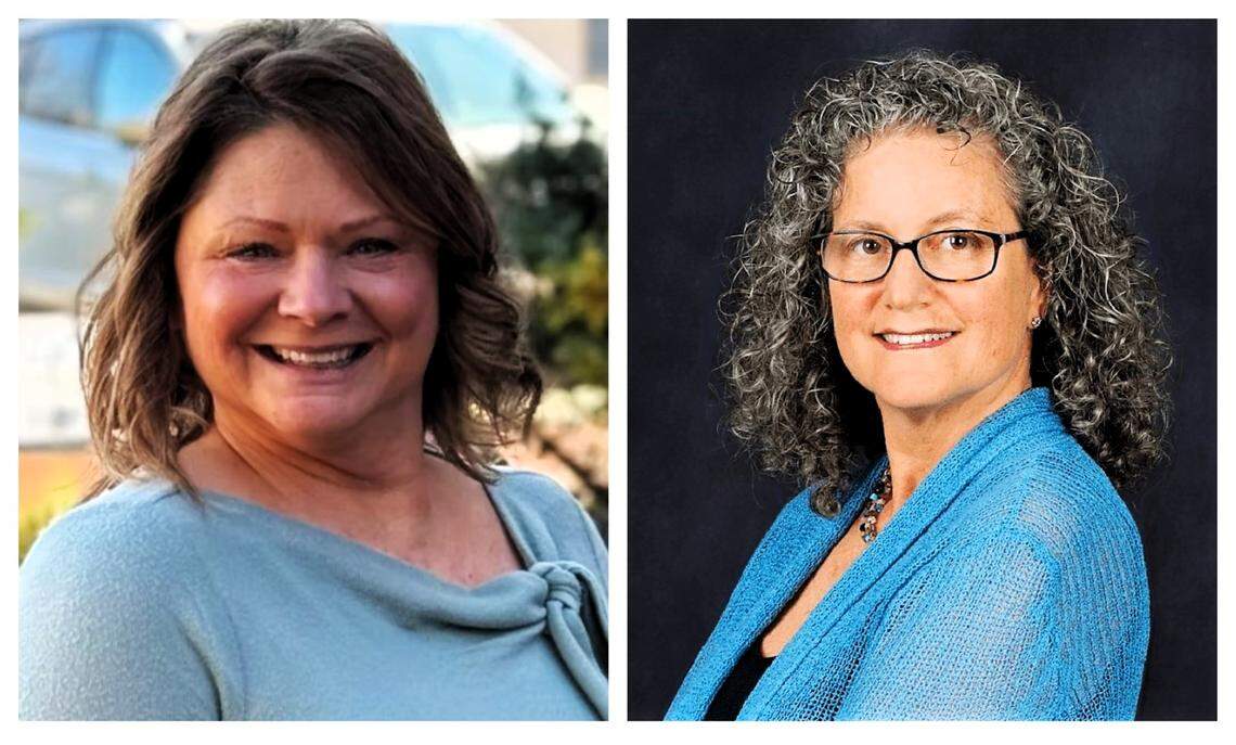 Orange County Assistant Register of Deeds Amy McLamb (left) defeated Penny Rich, a former Chapel Hill Town Council member and Orange County commissioner, to become the county’s next Register of Deeds.