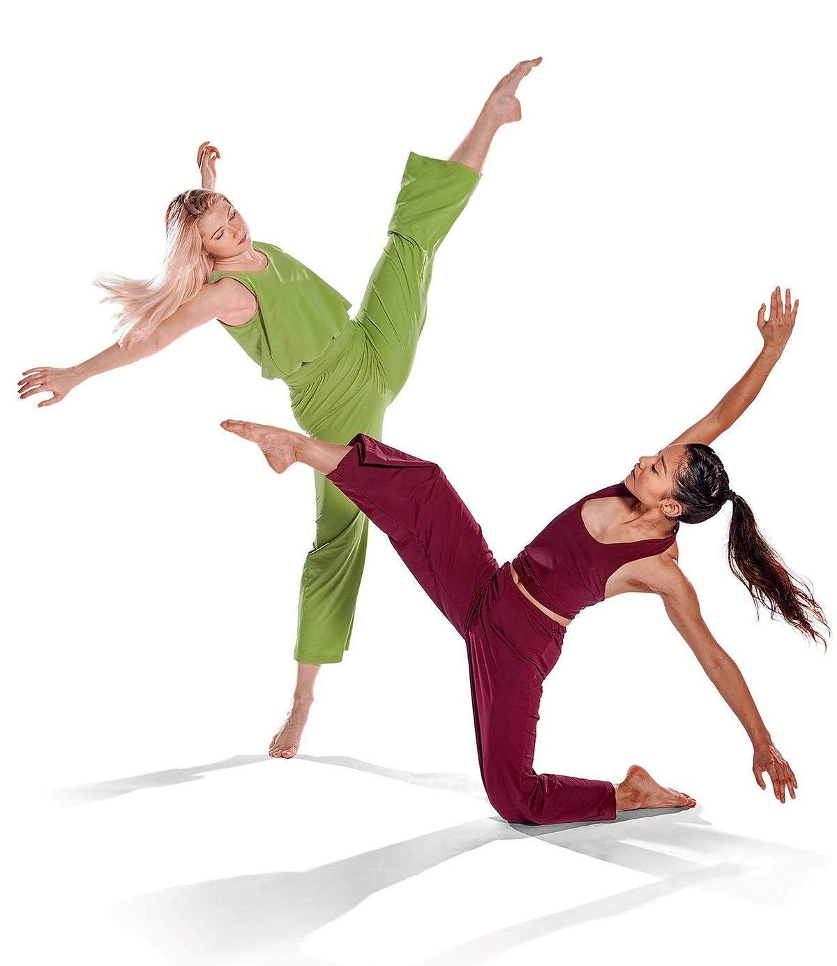Bailey Reese, left, and Selina Hack are members of Gaspard & Dancers dance company, which is celebrating its 10th anniversary in 2019 with two performances and a gala.