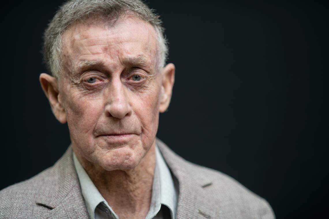 Michael Peterson photographed at his apartment in Durham, NC Saturday, April 21, 2019.