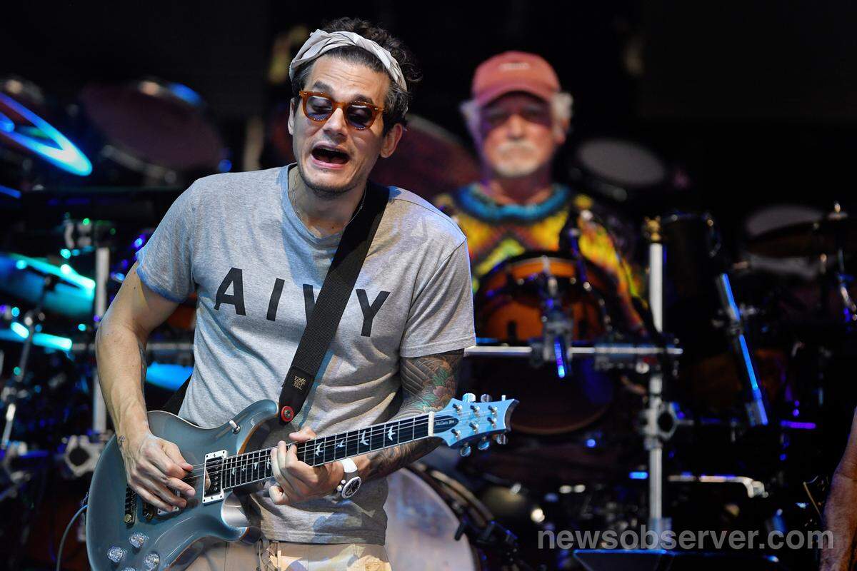 Dead & Company play Raleigh, N.C.'s Coastal Credit Union Music Park at Walnut Creek Saturday night, June 9, 2018.